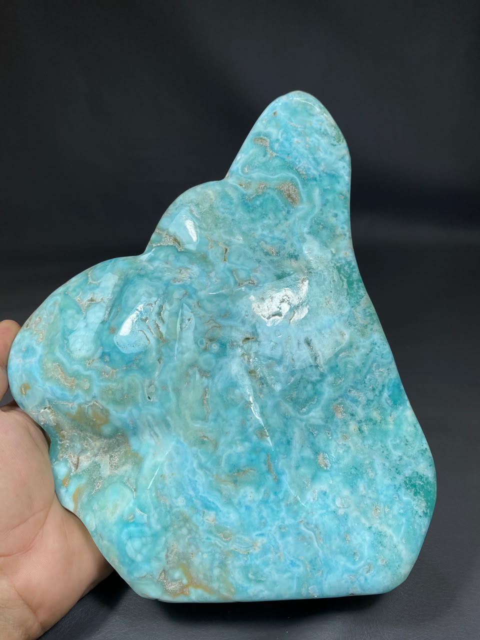 Aragonite Freeform Calcite Polish