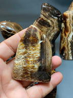 Handmade Chocolate Calcite Freeform