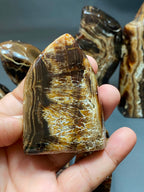 Handmade Chocolate Calcite Freeform
