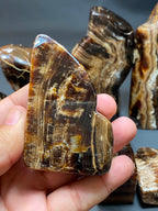 Handmade Chocolate Calcite Freeform