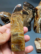 Handmade Chocolate Calcite Freeform