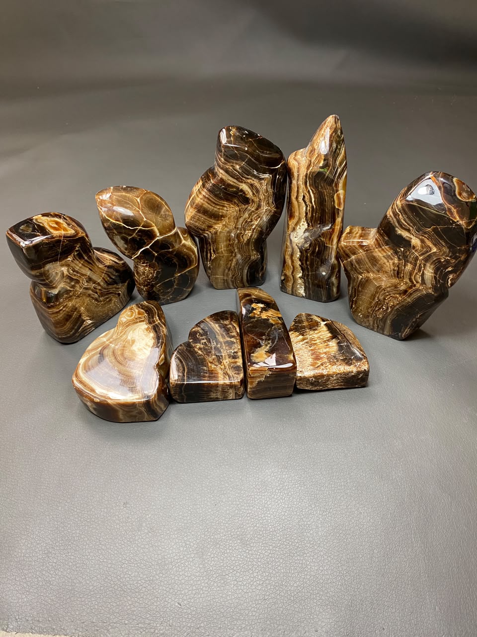 Handmade Chocolate Calcite Freeform