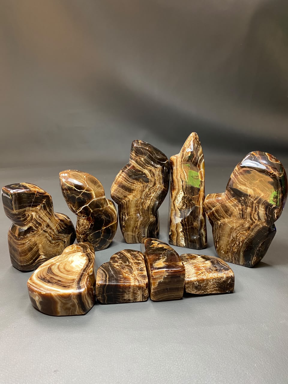 Handmade Chocolate Calcite Freeform