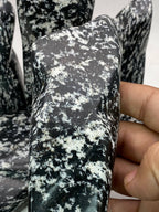 Natural Black Obsidian Jasper – Handmade Polish
