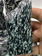 Natural Black Obsidian Jasper – Handmade Polish