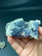Natural Fluorite with Dog Tooth Calcite Specimen Lot 1