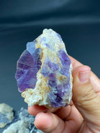 Natural Fluorite with Dog Tooth Calcite Specimen Lot 1