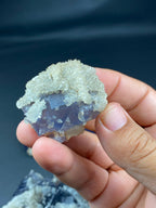 Natural Fluorite with Dog Tooth Calcite Specimen Lot 1