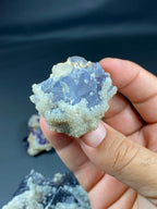 Natural Fluorite with Dog Tooth Calcite Specimen Lot 1