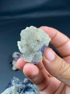 Natural Fluorite with Dog Tooth Calcite Specimen Lot 1