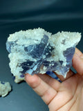 Natural Fluorite with Dog Tooth Calcite Specimen Lot 1