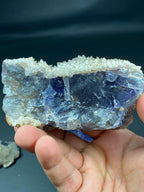 Natural Fluorite with Dog Tooth Calcite Specimen Lot 1