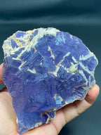 Natural Fluorite with Dog Tooth Calcite Specimen Lot 2