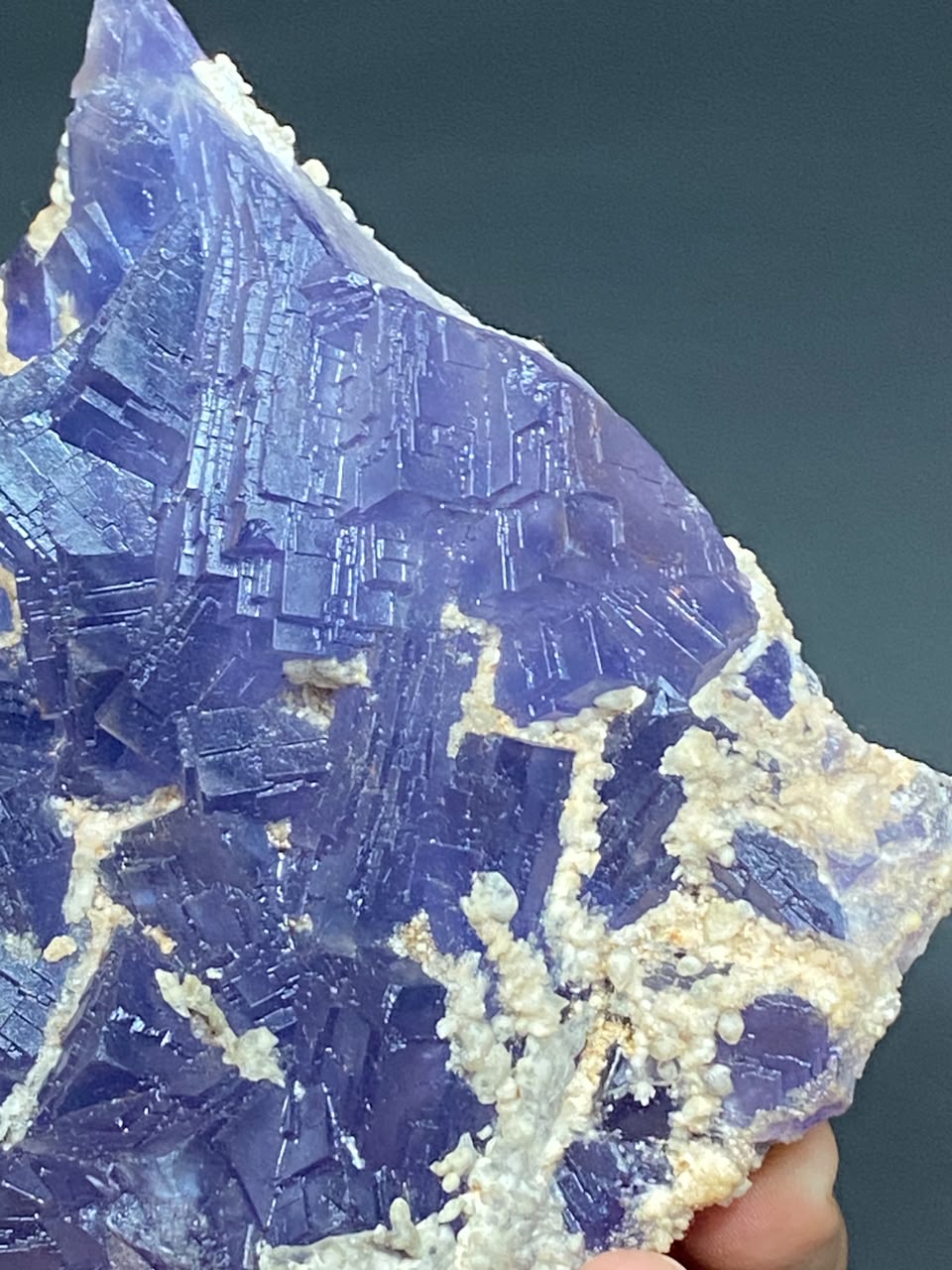 Natural Fluorite with Dog Tooth Calcite Specimen Lot 2