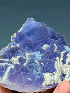 Natural Fluorite with Dog Tooth Calcite Specimen Lot 2
