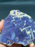 Natural Fluorite with Dog Tooth Calcite Specimen Lot 2