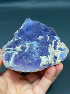 Natural Fluorite with Dog Tooth Calcite Specimen Lot 2