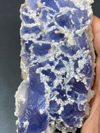Natural Fluorite with Dog Tooth Calcite Specimen Lot 3