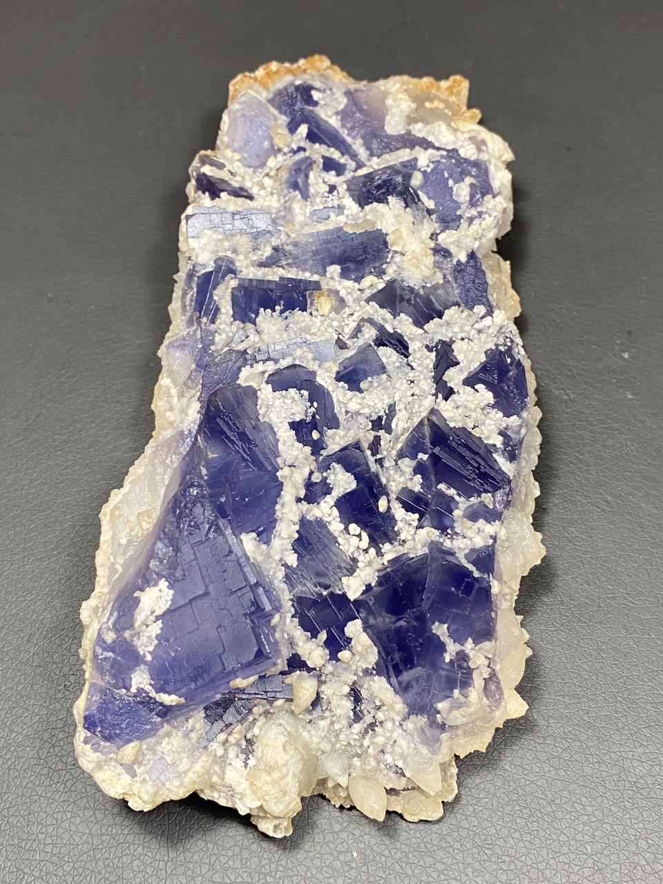 Natural Fluorite with Dog Tooth Calcite Specimen Lot 3