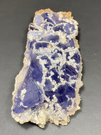 Natural Fluorite with Dog Tooth Calcite Specimen Lot 3