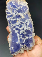 Natural Fluorite with Dog Tooth Calcite Specimen Lot 3