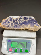Natural Fluorite with Dog Tooth Calcite Specimen Lot 3