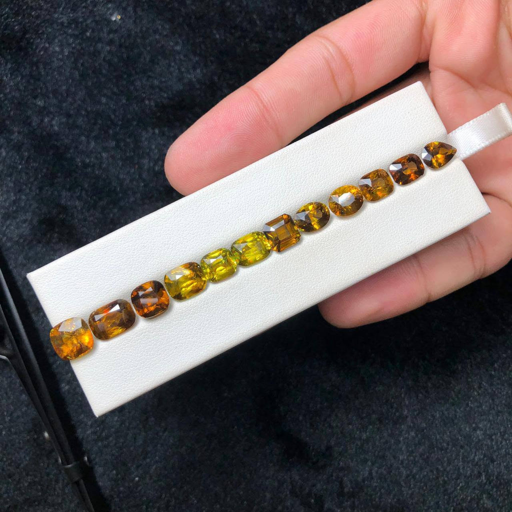 Natural Sphene Lot From Madagascar Carats of 27