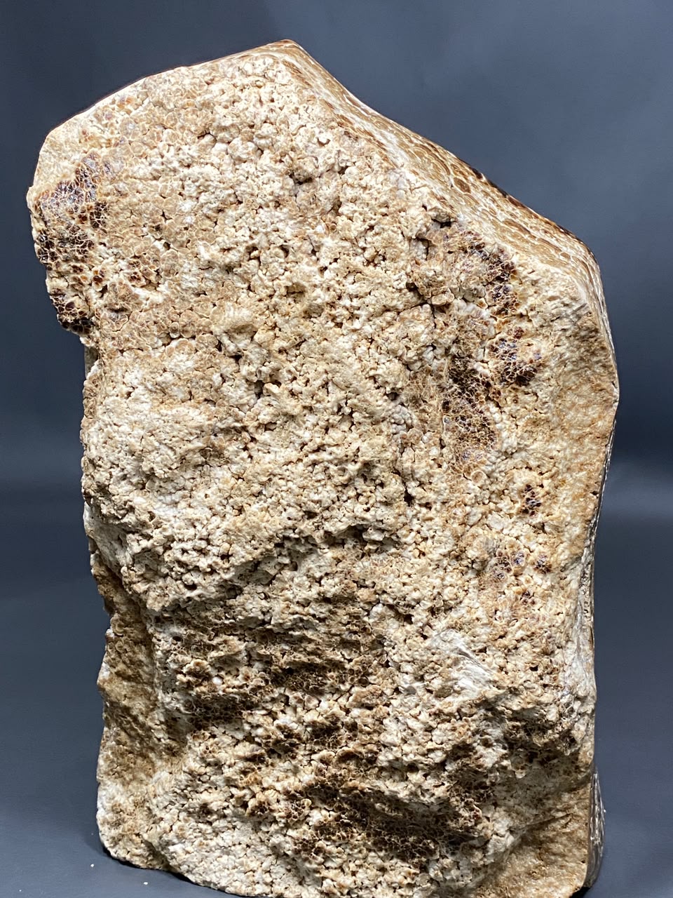 Natural Handmade Chocolate Calcite Freeform 30x19x7 cm