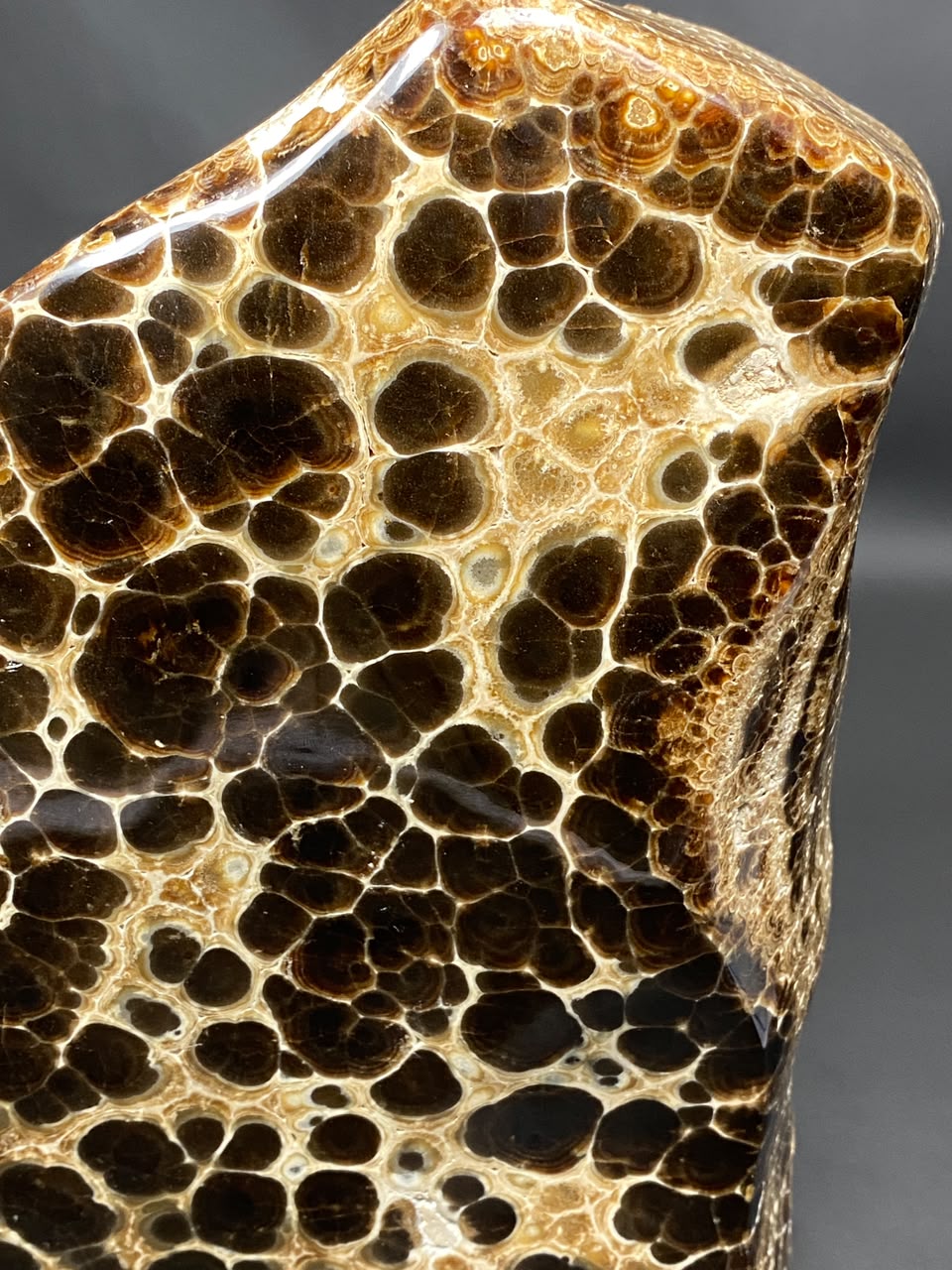 Natural Handmade Chocolate Calcite Freeform 30x19x7 cm