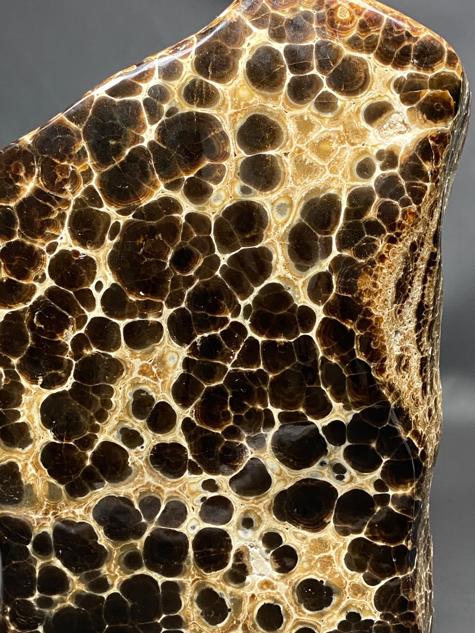 Natural Handmade Chocolate Calcite Freeform 30x19x7 cm