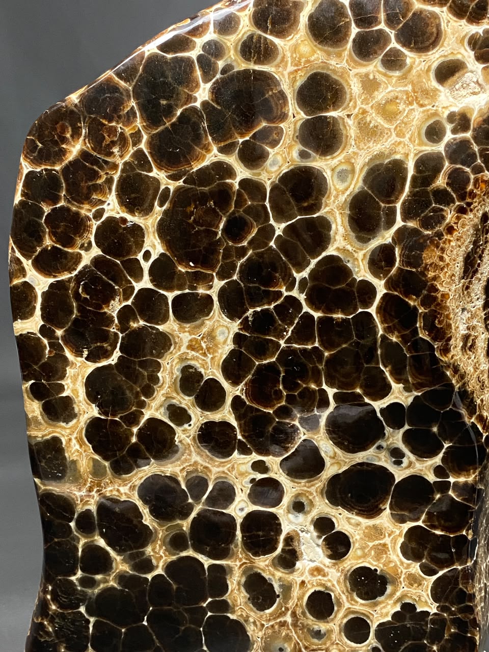 Natural Handmade Chocolate Calcite Freeform 30x19x7 cm