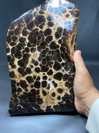 Natural Handmade Chocolate Calcite Freeform 30x19x7 cm