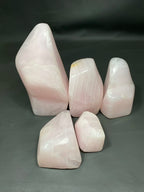 Natural Handmade Pink Calcite Polish with Mangano