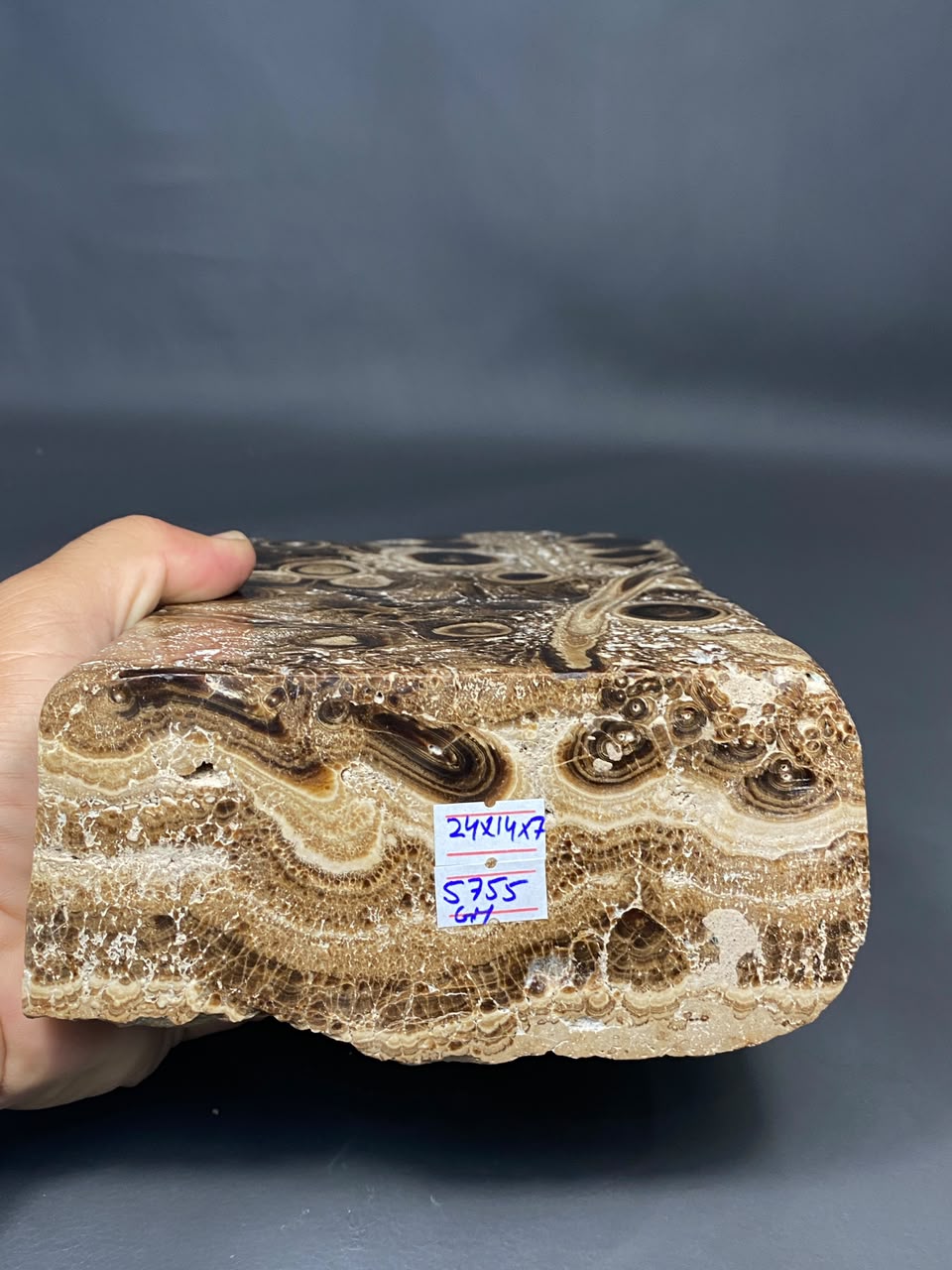 Natural Handmade Stunning Chocolates Calcite Freeform 24x11x7 cm