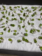 Sterling Silver Peridot Pendant Origin Supat Mine