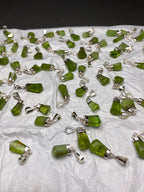 Sterling Silver Peridot Pendant Origin Supat Mine