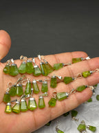 Sterling Silver Peridot Pendant Origin Supat Mine