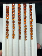 Hessonite garnet 133 carats