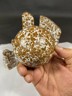 Natural Black Obsidian Jasper – Handmade Polish