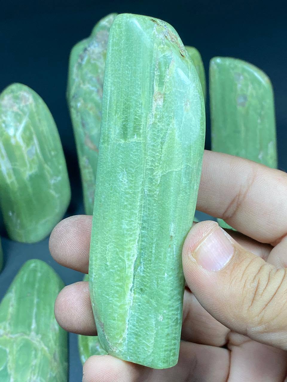 Tremolite Free Forms – Natural Handmade Polish