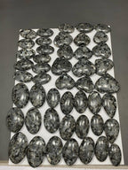 Larvikite Palm Hearts & Soap Shapes – Handmade Polish Lot