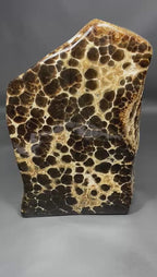 Natural Handmade Chocolate Calcite Freeform 30x19x7 cm