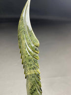 Stunning Natural Serpentine – Handmade Knife-Style Polish